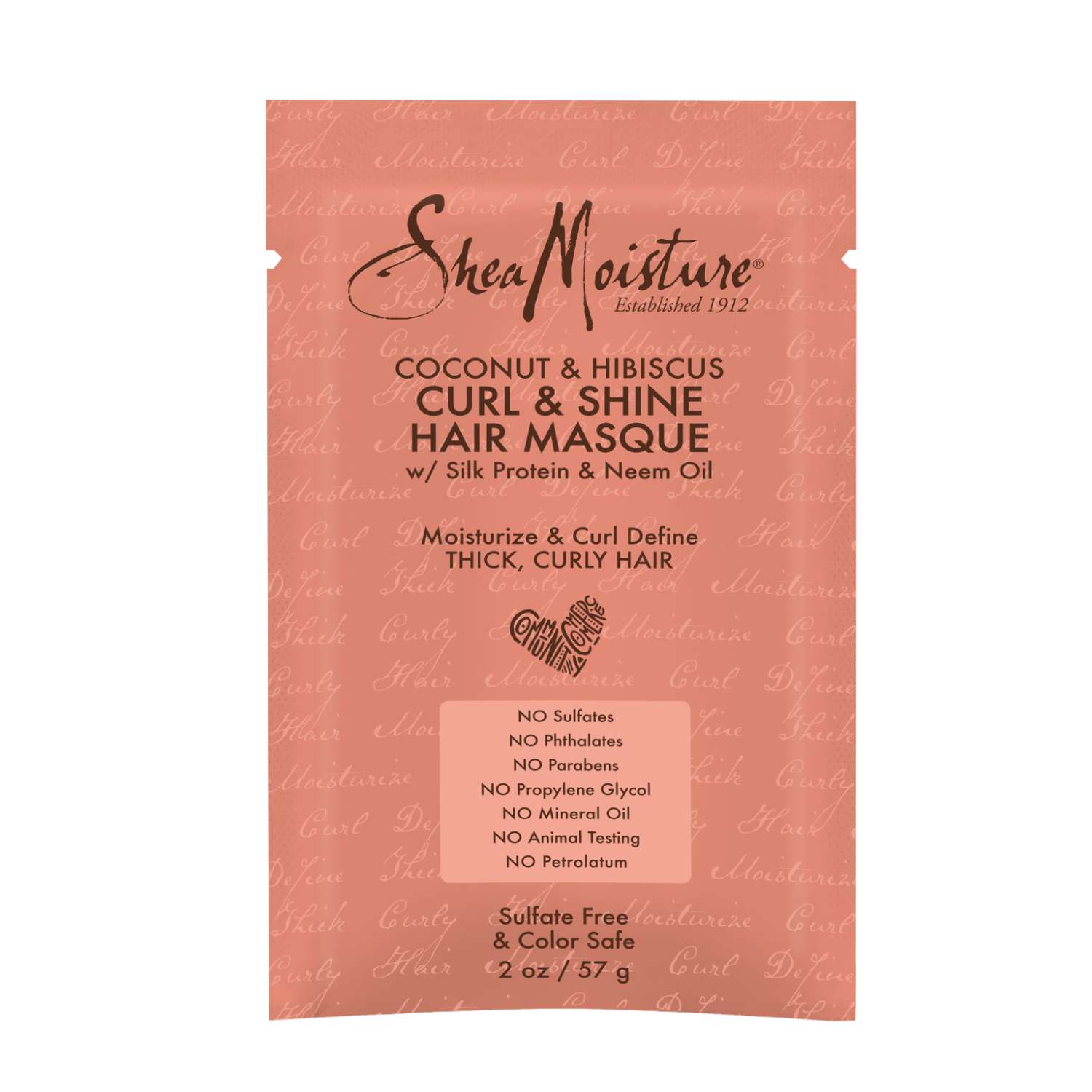 Shea Moisture Coconut & Hibiscus Curl & Shine Hair Masque
